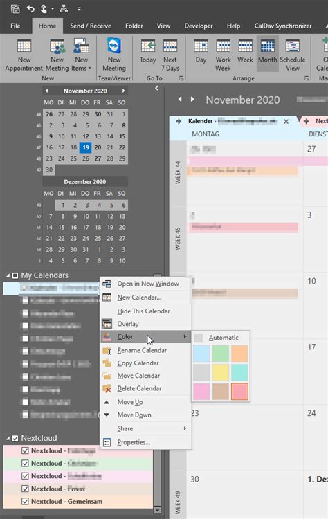 How To Change Calendar Color In Outlook