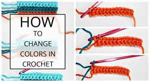 How To Change Color Yarn In Crochet