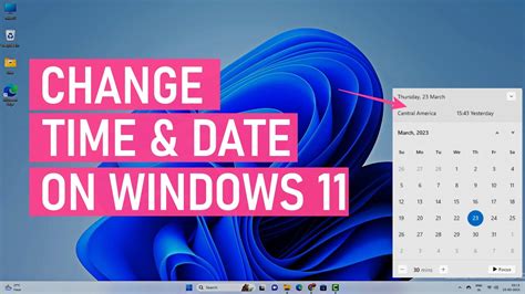 How To Change Date And Time In Windows 11