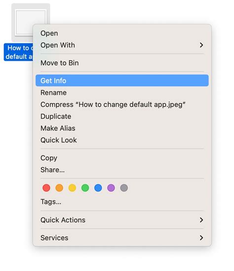 How To Change Default Program in macOS