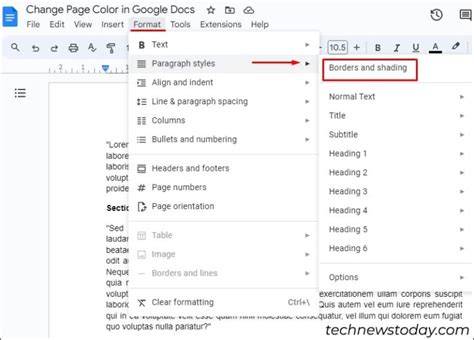 How To Change Page Color On Google Docs