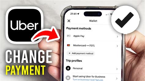 How To Change Payment Method On Uber - Youtube