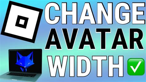 How To Change Roblox Avatar Width - Make Avatar Skinny or Fatter 