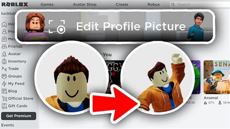 How To Change Roblox Profile Picture