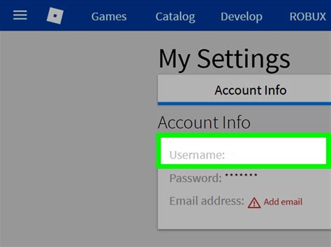 How To Change Roblox Username