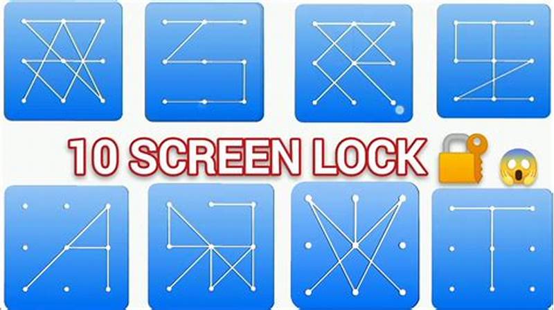 How To Change Screen Lock Pattern