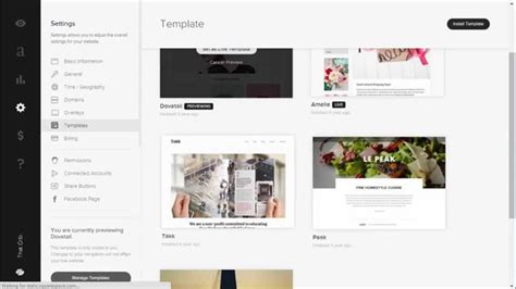 How To Change Template In Squarespace