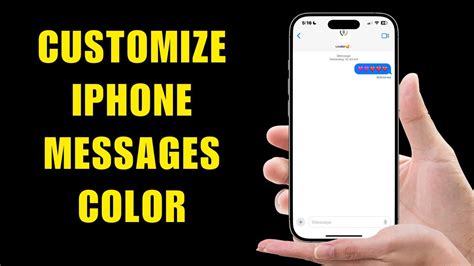 How To Change Text Message Color On Iphone 13