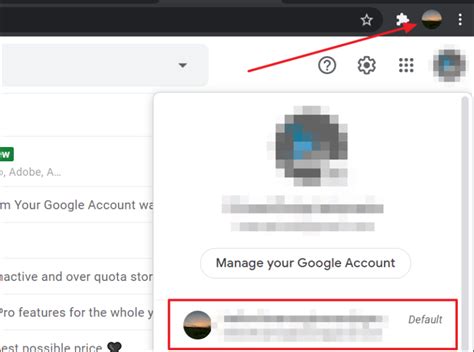 How To Change the Default Google Account on Chrome