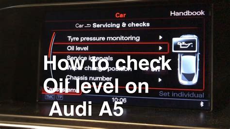 Quick and Easy Guide: Checking Audi A5's Oil Level