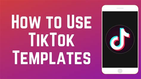 How To Check Template On Tiktok