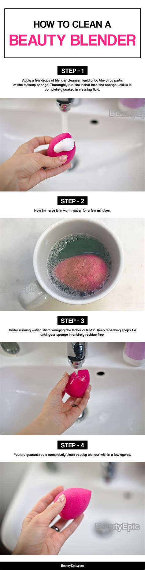 Easy Steps for Sparkling Clean Beauty Blender - DIY Guide
