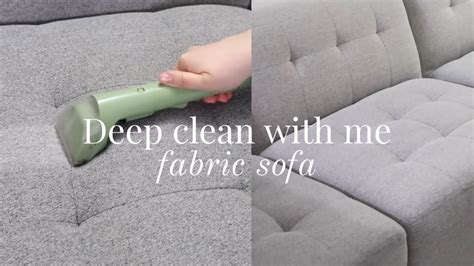 Bring Back the Sparkle to Your Living Room: A Step-by-Step Guide to Cleaning Your Fabric Couch