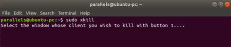 How To Close An Open Window Using The xkill Command