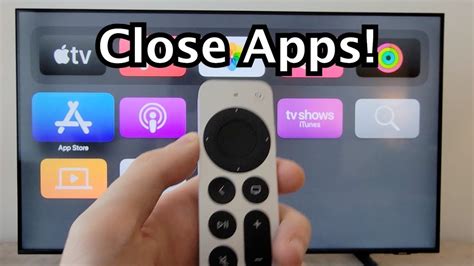 Mastering the Art of App Management: Effortlessly Close Apps on Apple TV in a Few Clicks!