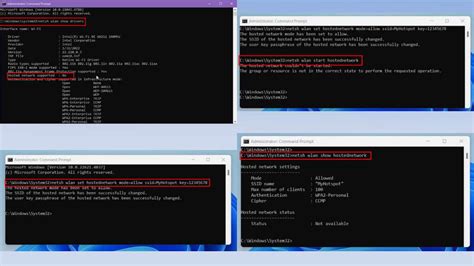 How To Configure Windows 11 Hotspot via CMD