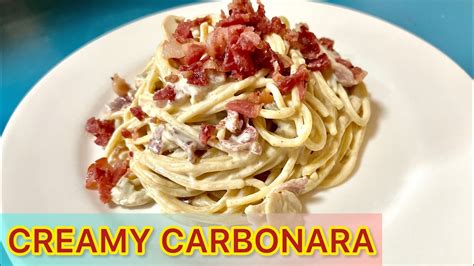 How To Cook Creamy Carbonara Filipino Style