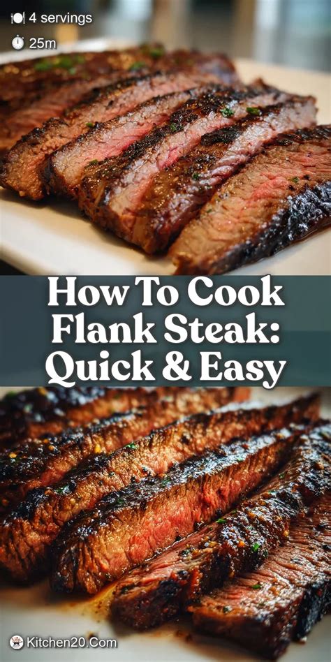 Unlock the Secret of Perfectly Cooked Flank Steak - A Delicious Meal to Make Your Family Smile!