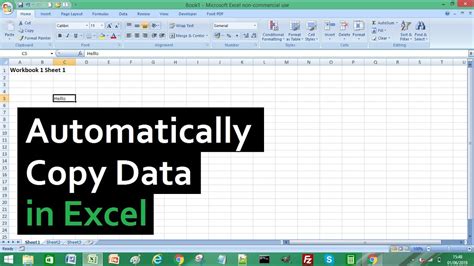 How To Copy Data From One Excel Worksheet To Another