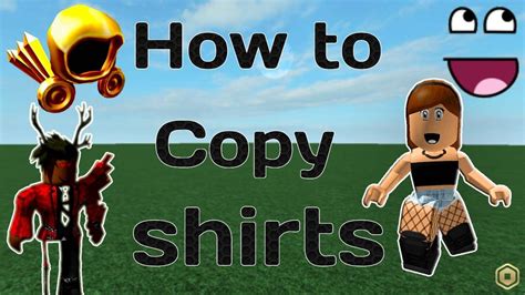 How To Copy Shirts on Roblox 2023 - YouTube