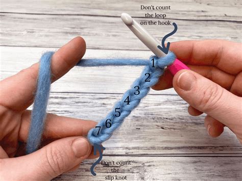 How To Count Crochet Chains