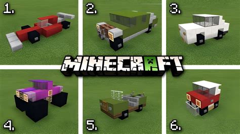 How To Craft A Minecraft Car