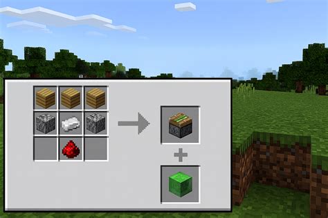 How To Craft A Sticky Piston