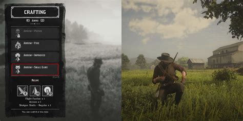 Crafting Tiny But Mighty: A Guide to Making Small Game Arrows in RDR2