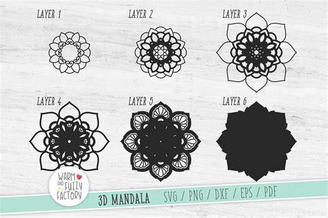 Unlock Your Inner Creativity and Awaken Your Senses with 3D Mandala SVGs: A Step-by-Step Guide