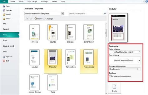How To Create A Catalog In Publisher 2013