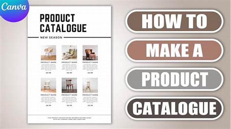How To Create A Catalog Using Word