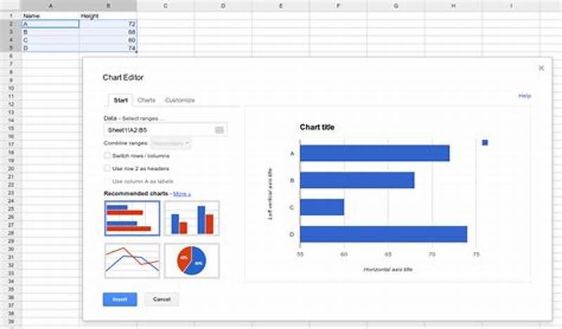How To Create A Chart In Spreadsheet