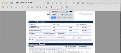 How To Create A Fillable Pdf Document For Free