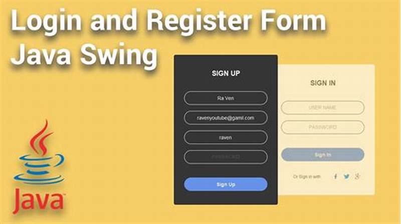 How To Create A Form In Java