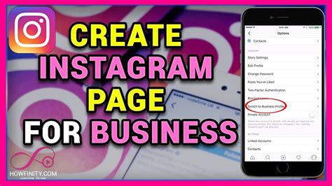 How To Create A Instagram Business Page