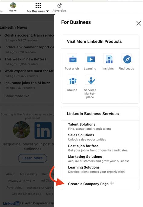 How To Create A Linkedin Business Page