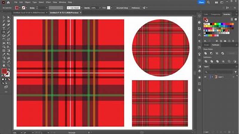 How To Create A Plaid Pattern
