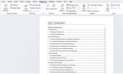 How To Create A Table Of Contents In Word - 22 (All In One)