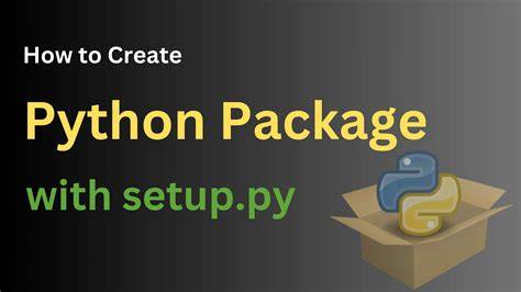 How To Create A Template For Python Package Project