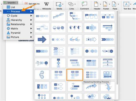 How To Create A Workflow Chart In Word