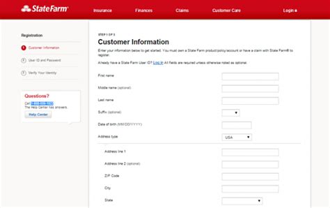 How To Create Account In State Farm