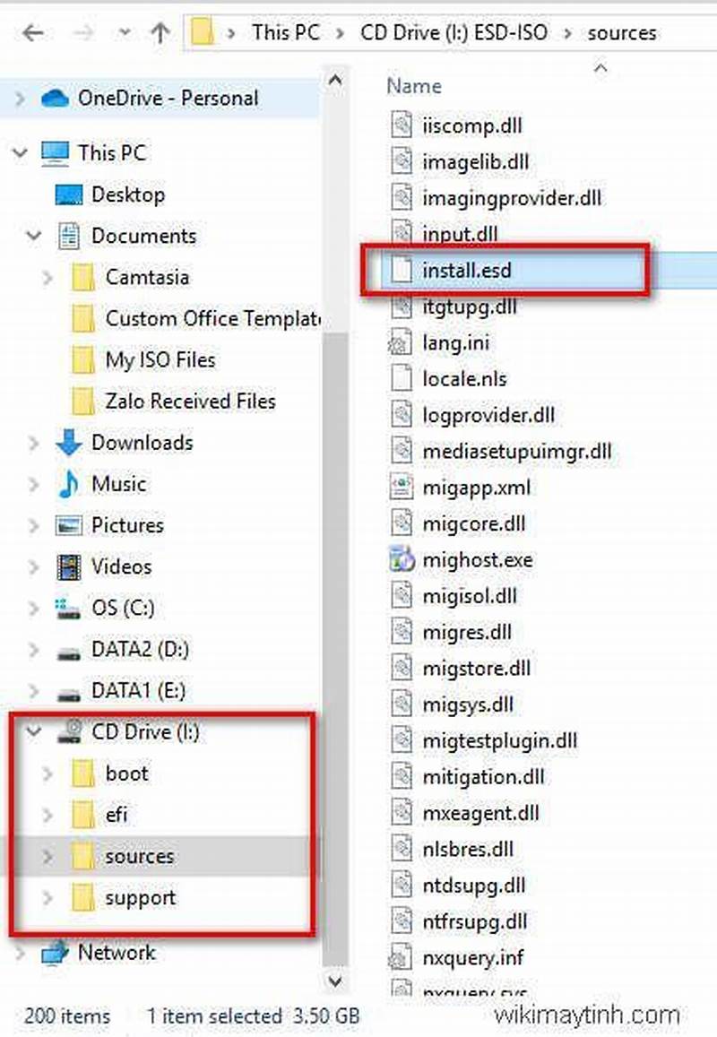 How To Create Catalog File With Wim