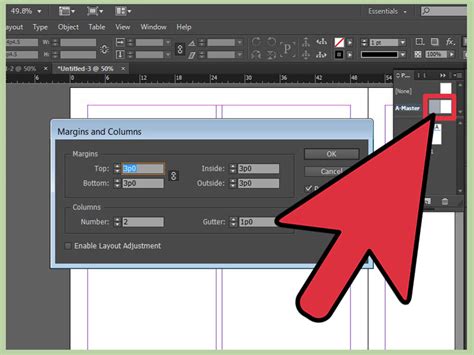 How To Create Columns In Indesign without title$