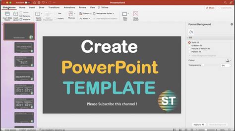 How To Create Custom Ppt Template