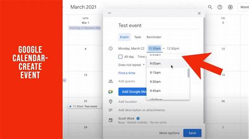 How To Create Events In Google Calendar