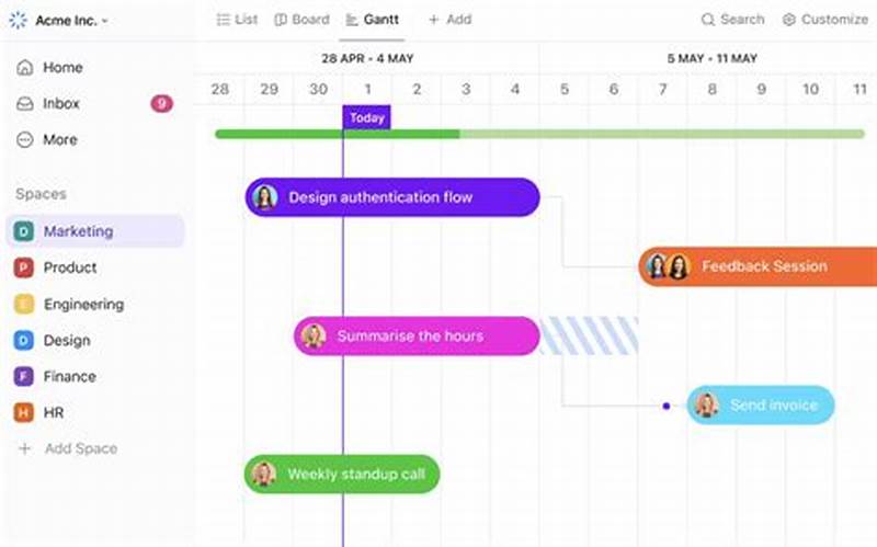 How To Create Gantt Chart In Clickup