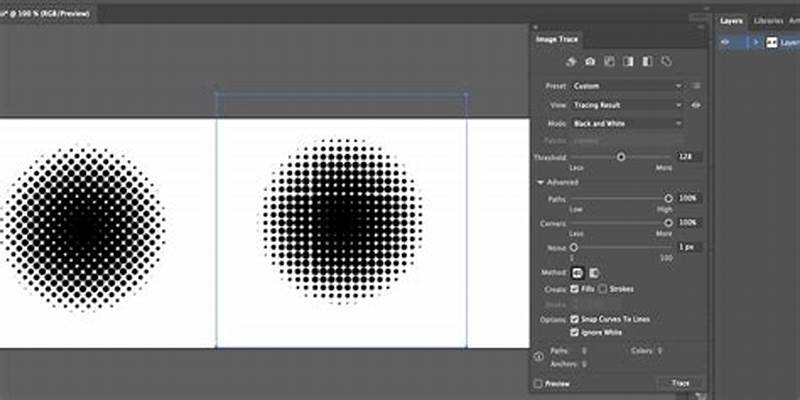 How To Create Halftone Pattern In Illustrator