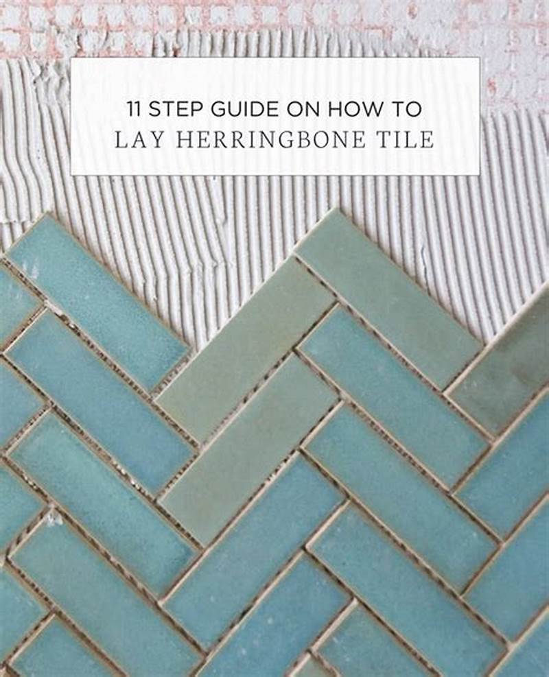 How To Create Herringbone Pattern With Tile