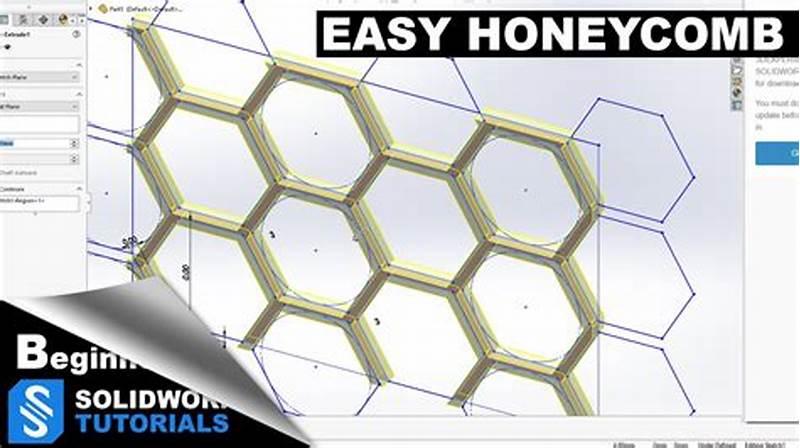 How To Create Honeycomb Pattern In Solidworks