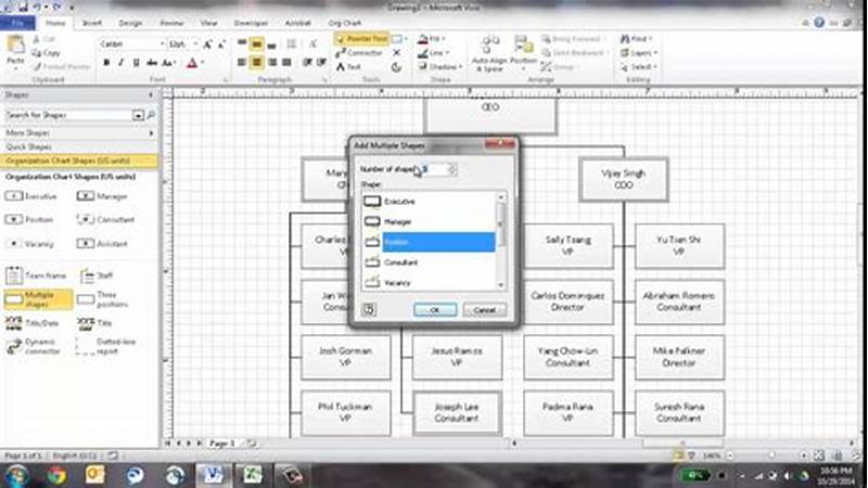 How To Create Org Chart In Visio